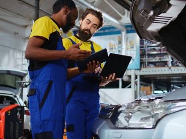 Nossa equipe técnica em ação